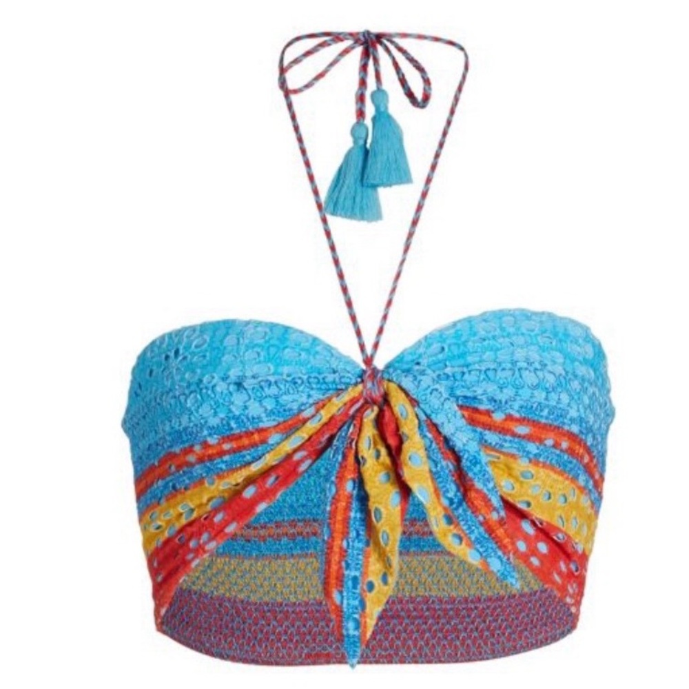 ALICE + OLIVIA Livia Halter Top